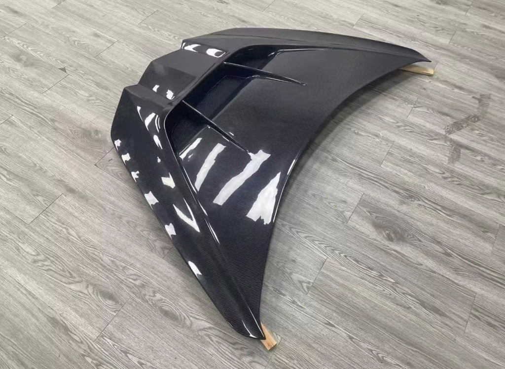 BTC Most Popular Carbon Fiber Hood for Chevrolet Corvette
C8 to ZR1 Style Carbon Fiber