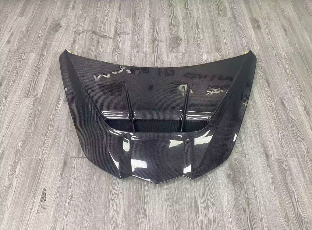 BTC Most Popular Carbon Fiber Hood for Chevrolet Corvette
C8 to ZR1 Style Carbon Fiber
