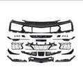 Z06 Style Complete Front Bumper Grille Conversion Kit For 2020-2025 Corvette C8