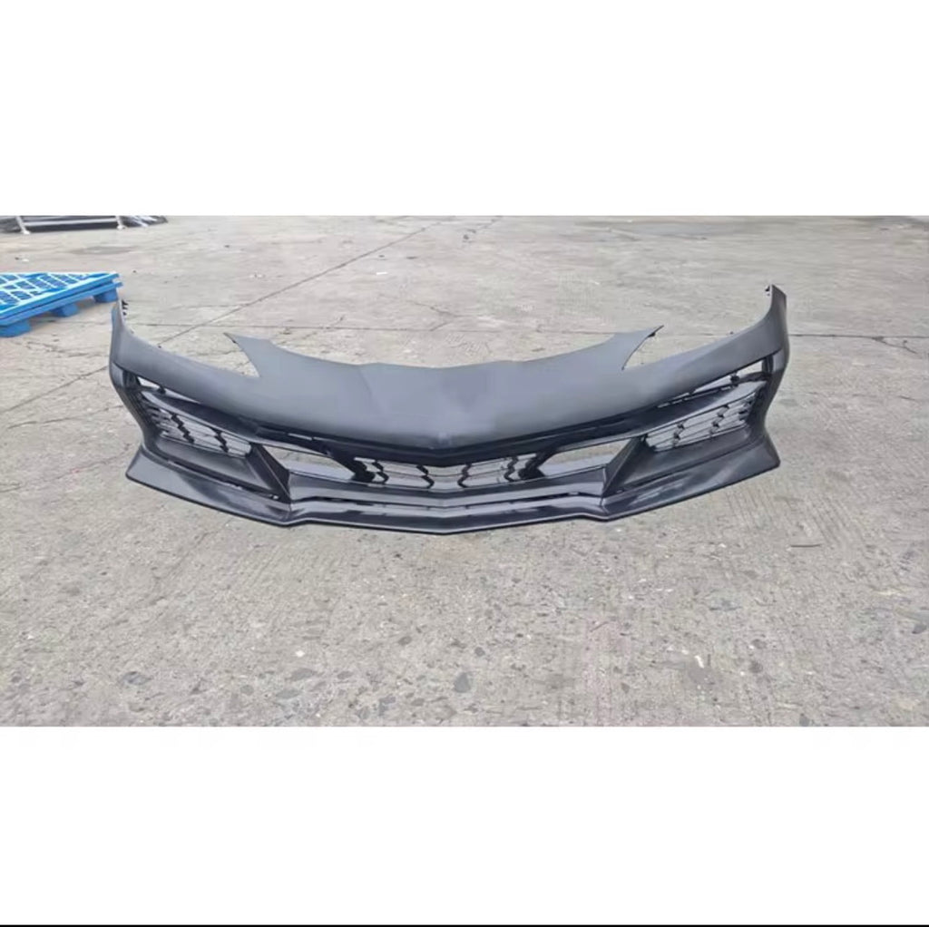 Z06 Style Complete Front Bumper Grille Conversion Kit For 2020-2025 Corvette C8